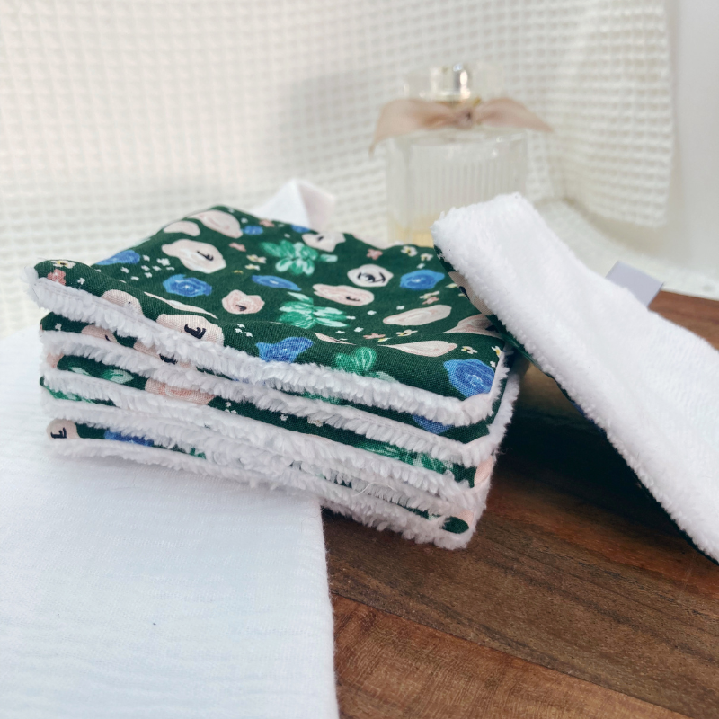Semainier de Cotons Lavables – SUR COMMANDE