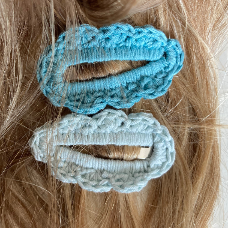 Barrette Bernadette - Bleu ciel