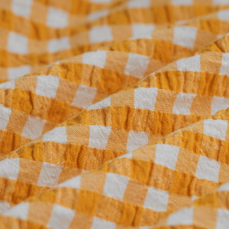 Pince Scrunchy - Vichy orange