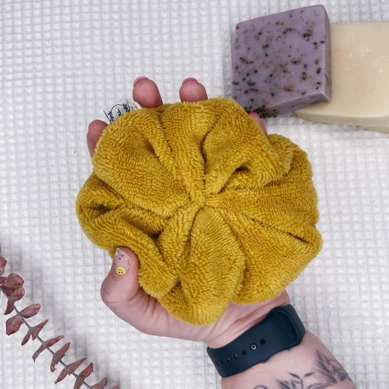 Fleur de douche - Jaune Moutarde