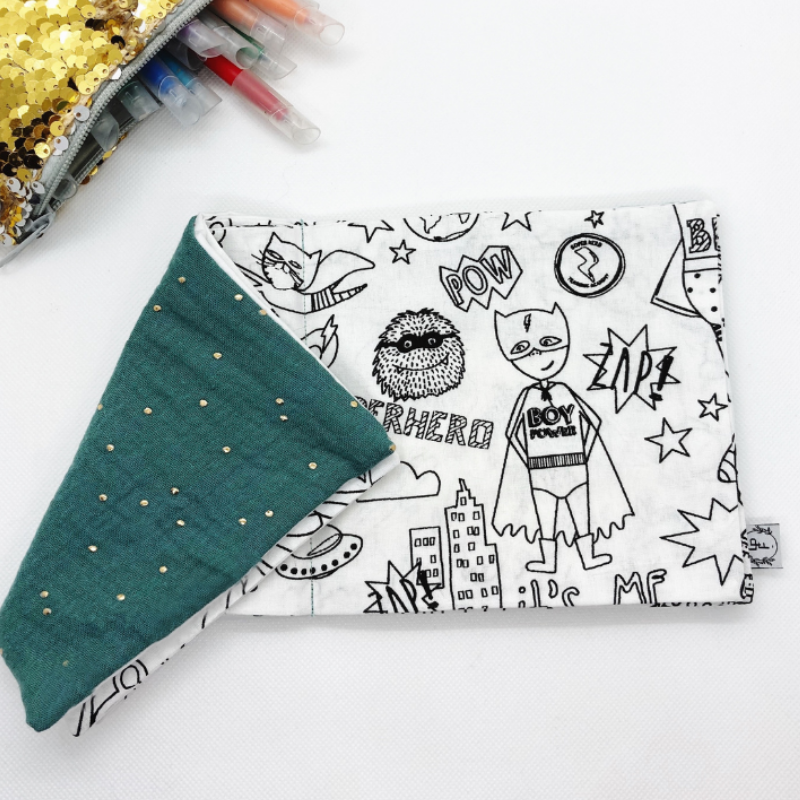 Cahier à Colorier Lavable - SUR COMMANDE