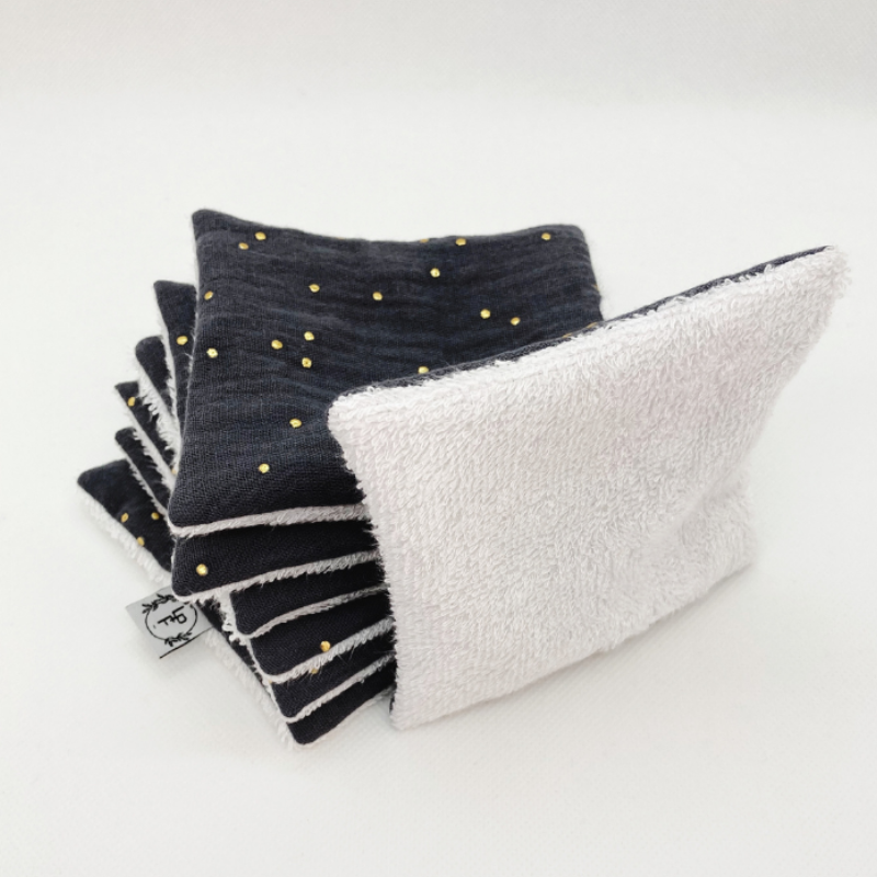 Semainier de Cotons Lavables – SUR COMMANDE