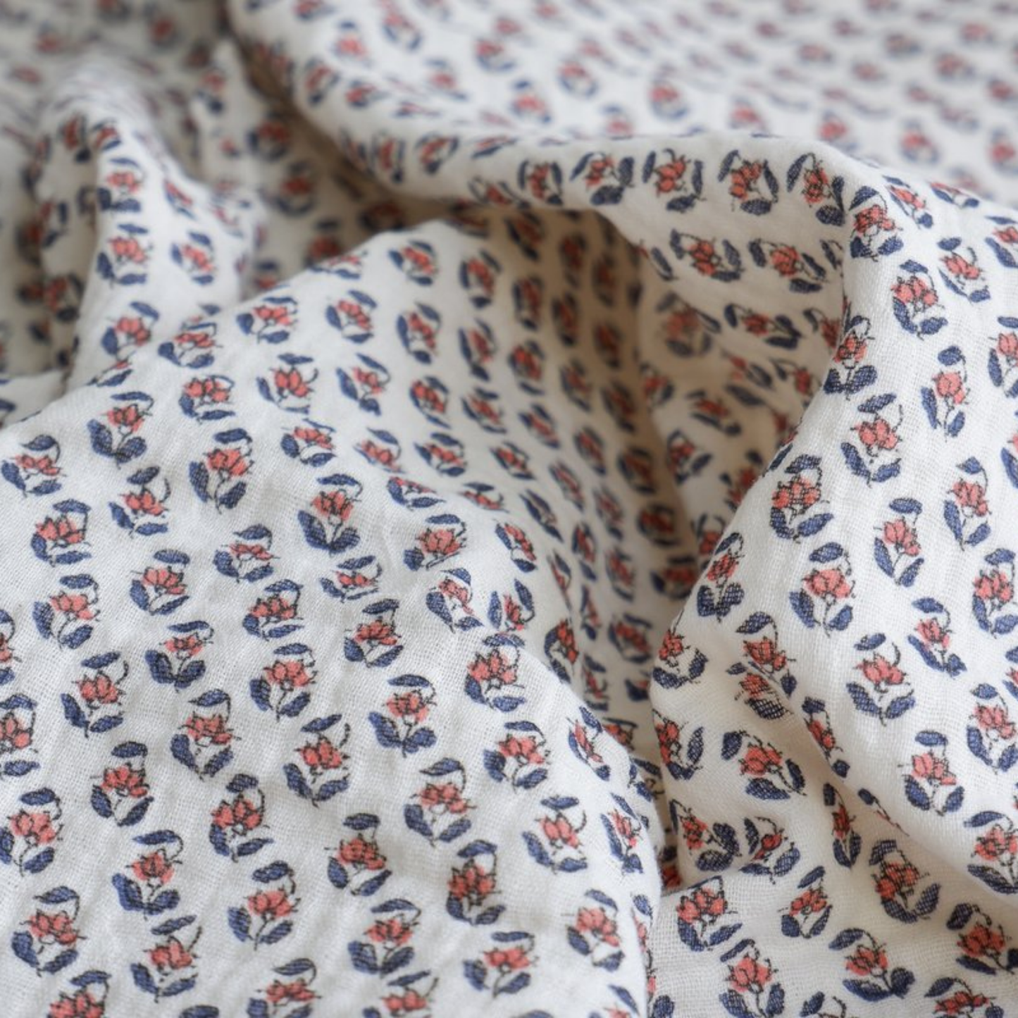 Gant Sauve-Savon Multi-Usages - Beige à fleur tomette