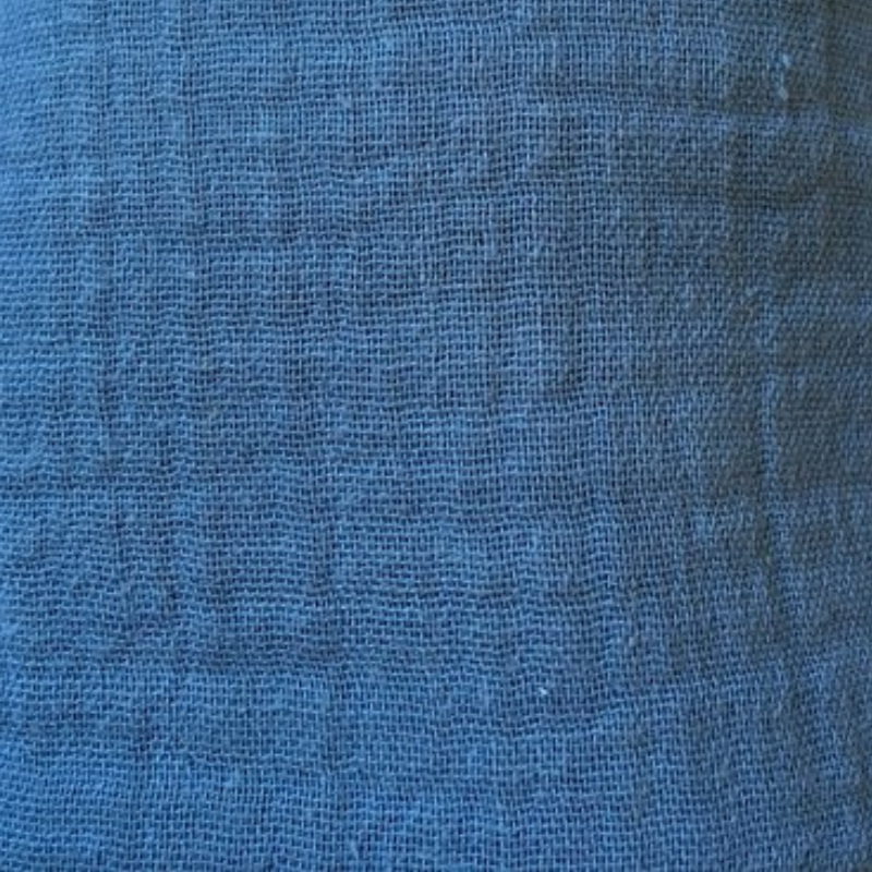 Anneau de Dentition - Gaze de coton Bleu pétrole