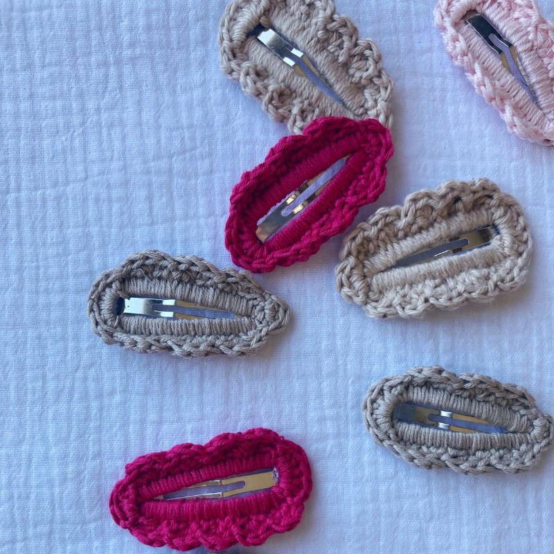 Barrette Bernadette - Écrue - La Petite Framboise