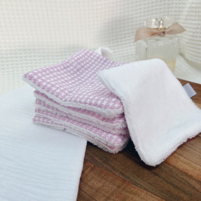 Semainier de Cotons Lavables – SUR COMMANDE