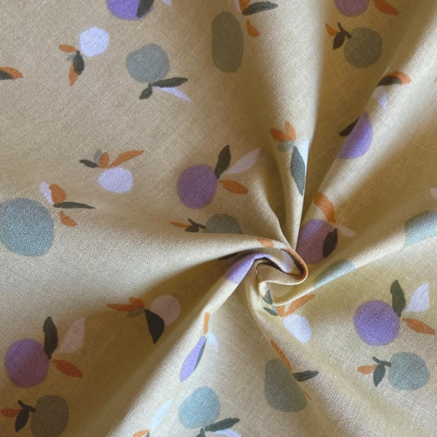 Serviette/Débarbouillette Multi-Usage - Pistache motif prune