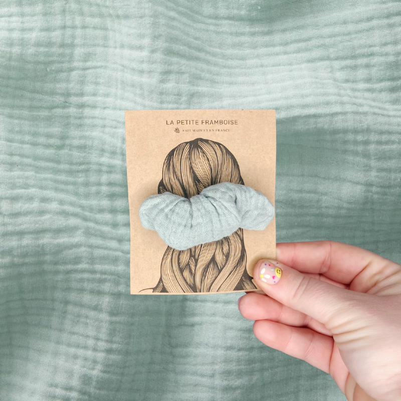Pince Scrunchy - Vert sauge