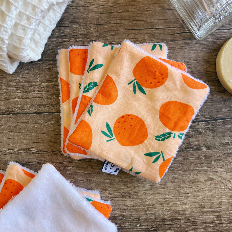 Semainier de Cotons Lavables – SUR COMMANDE