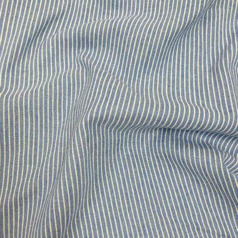 Éponge lavable et réutilisable - Rayures bleu jean