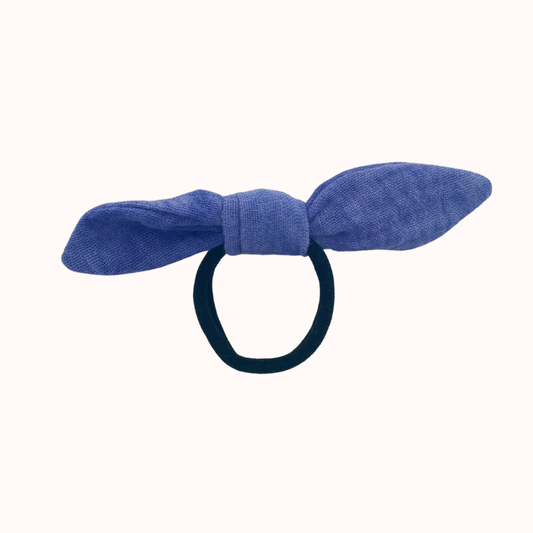 Petit Élastique - Tie&day bleu - La Petite Framboise