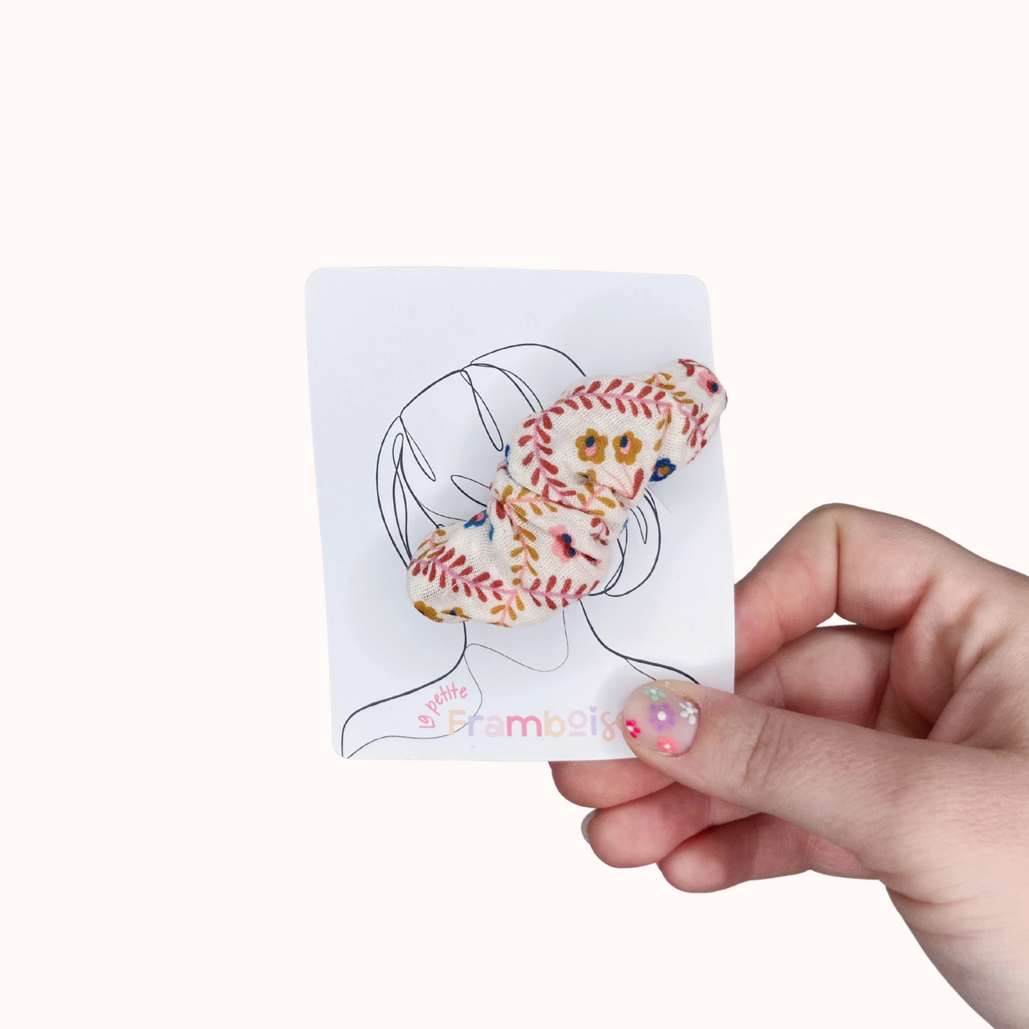Pince Scrunchy - Losanges colorés
