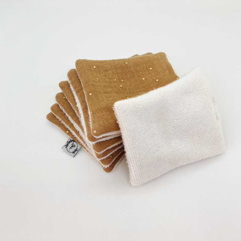 Semainier de Cotons Lavables – SUR COMMANDE