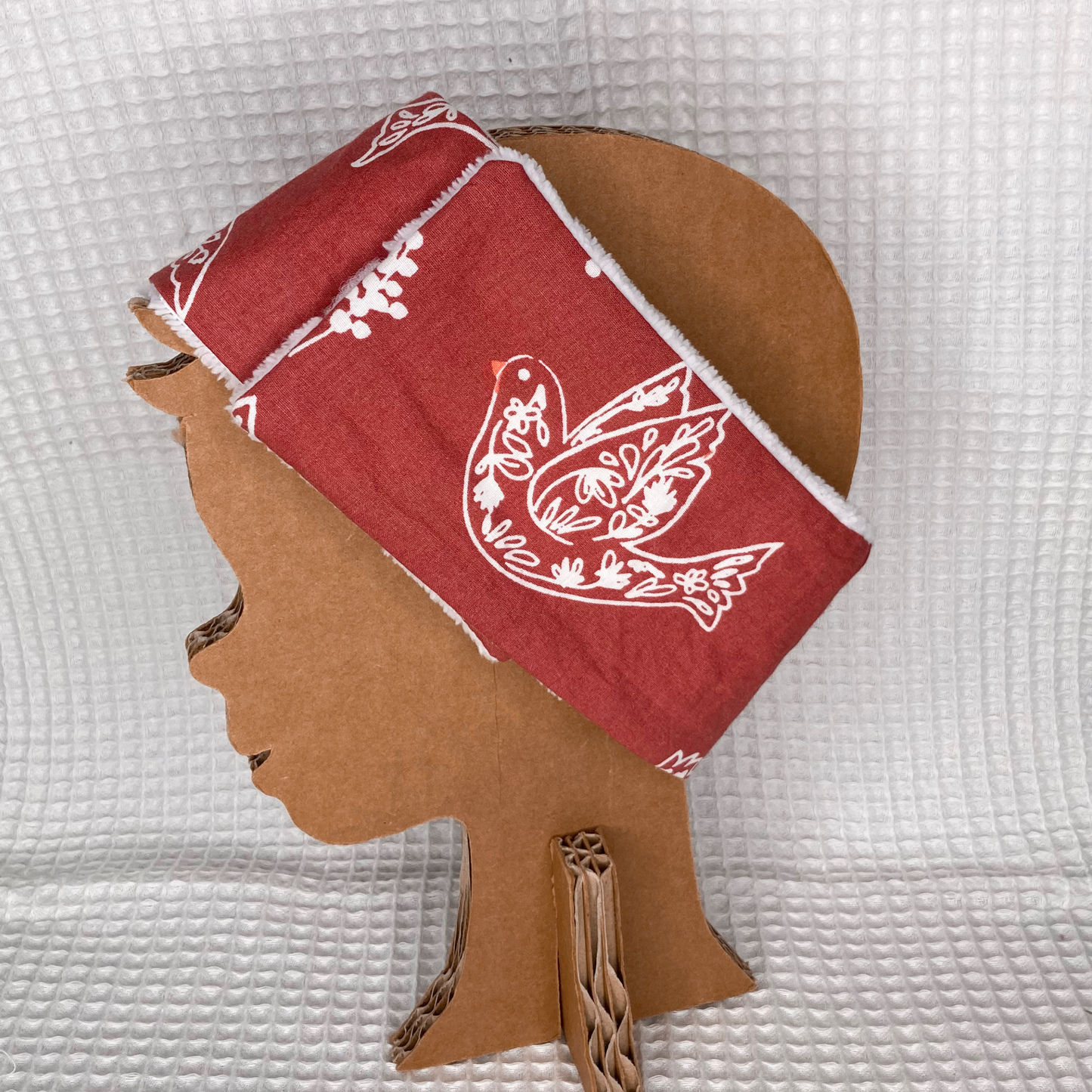Bandeau de soin - Terracota motif oiseau