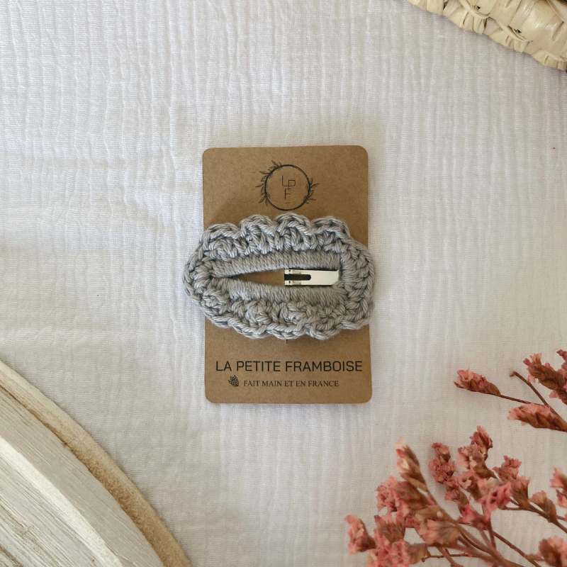 Barrette Bernadette - Gris