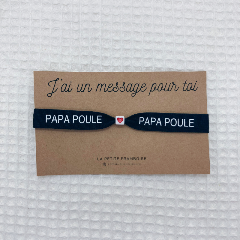 Bracelet Massage - Papa poule