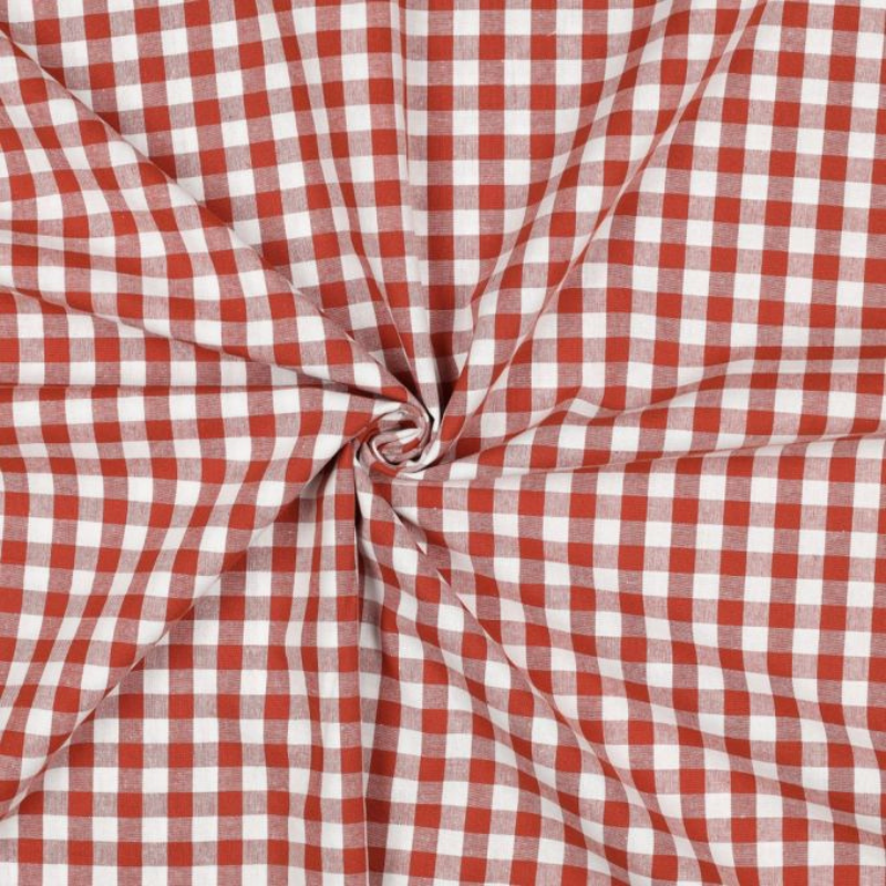 Éponge lavable et réutilisable - Vichy tomette