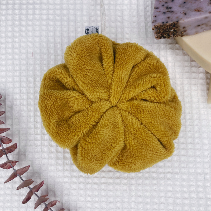 Fleur de douche - Jaune Moutarde