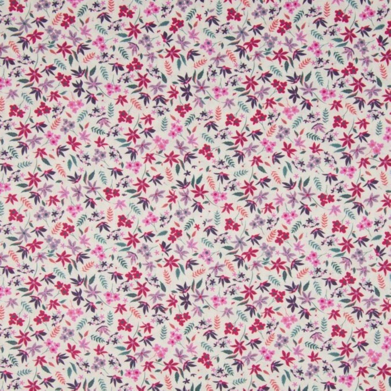 Pochette à Brosse à Dents Imperméable - Fleuri rose/violet
