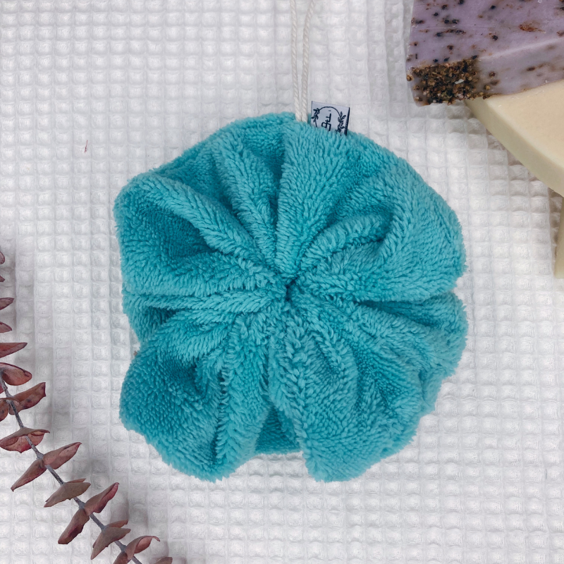 Fleur de douche - Bleu Turquoise
