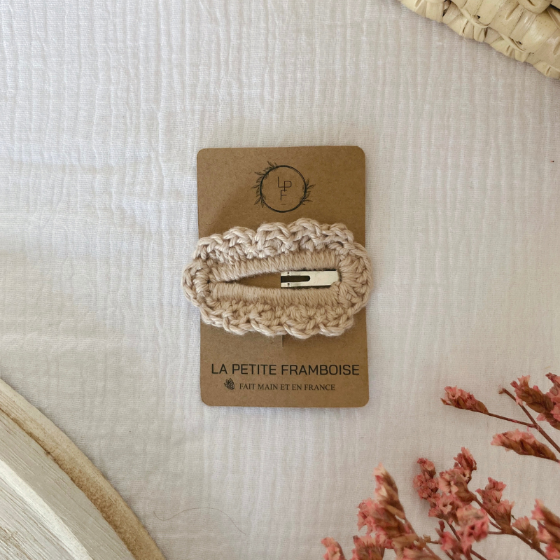 Barrette Bernadette - Écrue