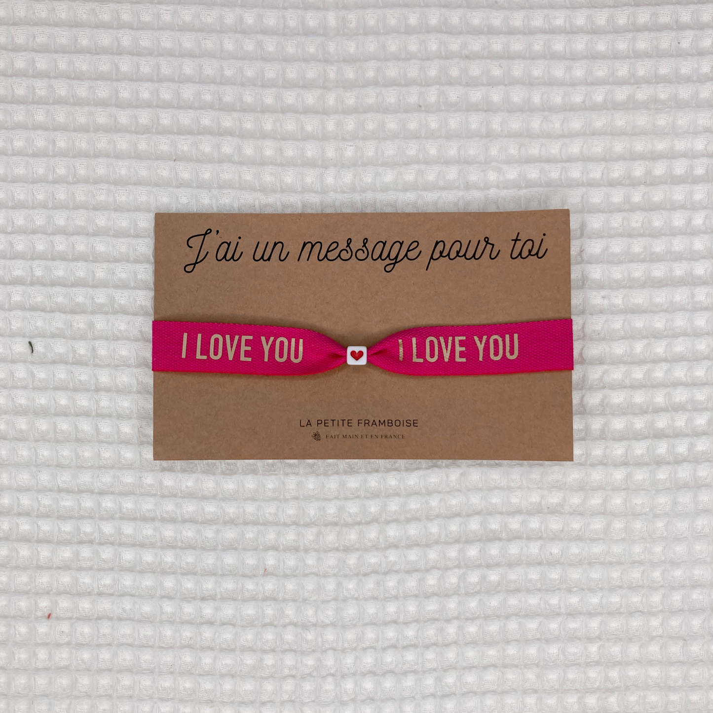 Bracelet Massage - I love you