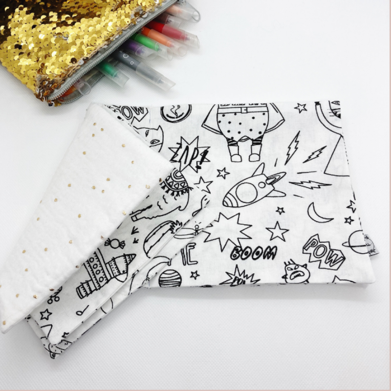 Cahier à Colorier Lavable - SUR COMMANDE