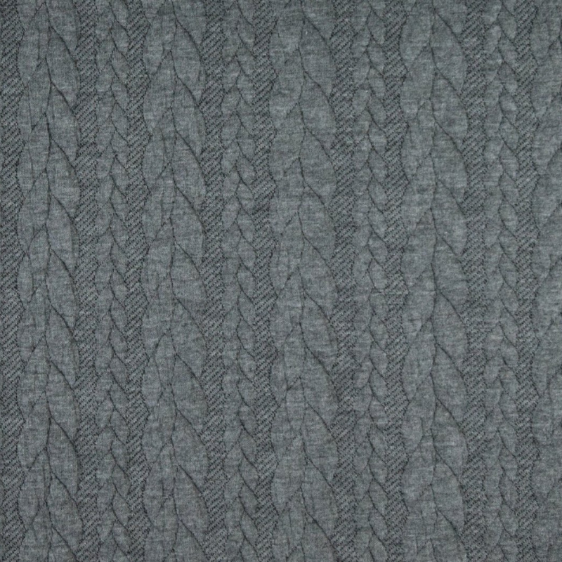 Pince Scrunchy - Lainage Gris
