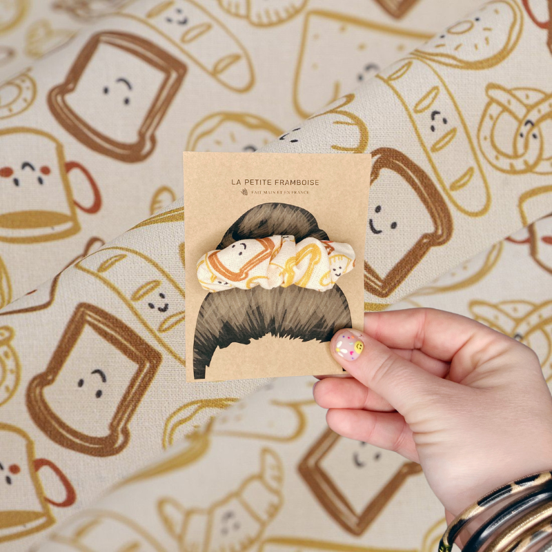 Pince Scrunchy - Petit déjeuner