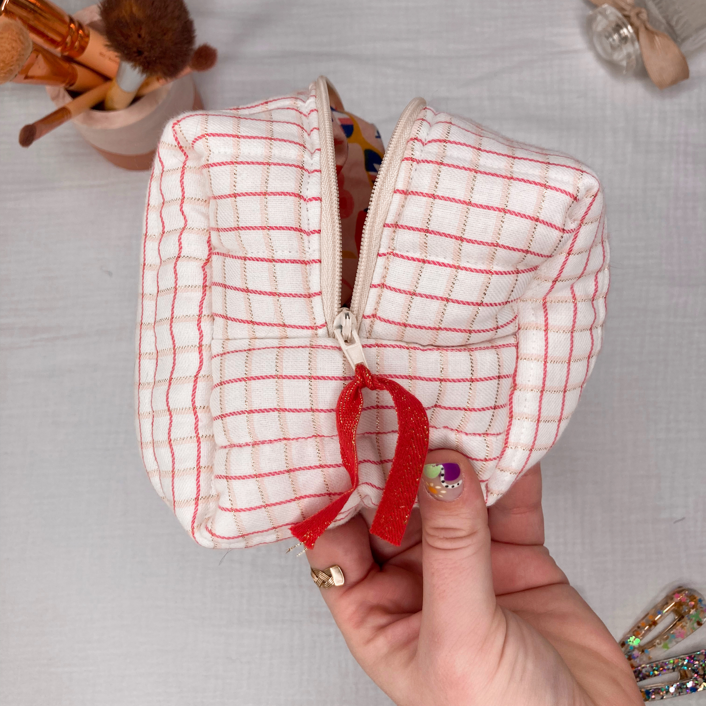 Trousse de toilette – Bonheur ☁️