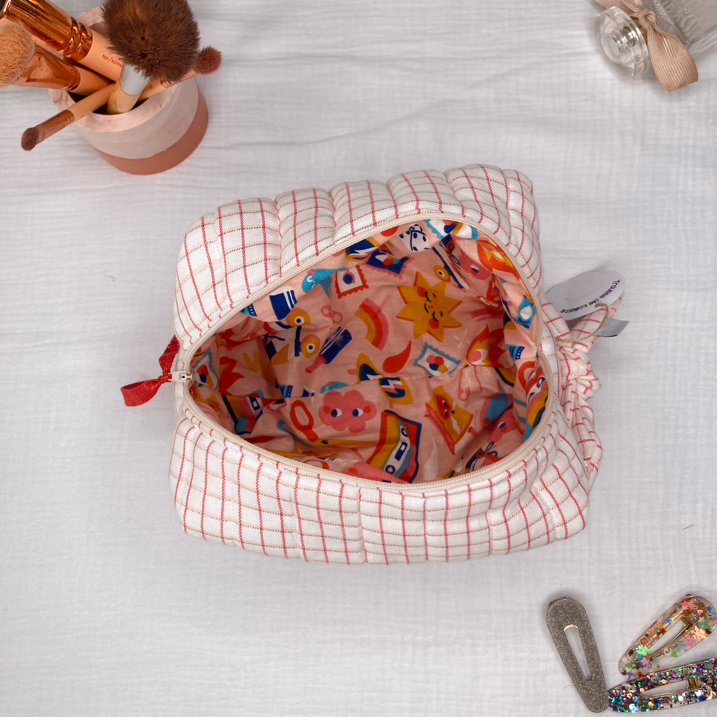 Trousse de toilette – Bonheur ☁️