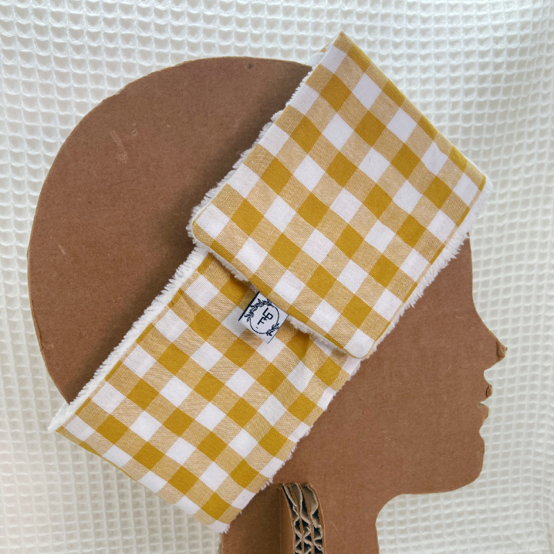 Bandeau de soin - Vichy jaune