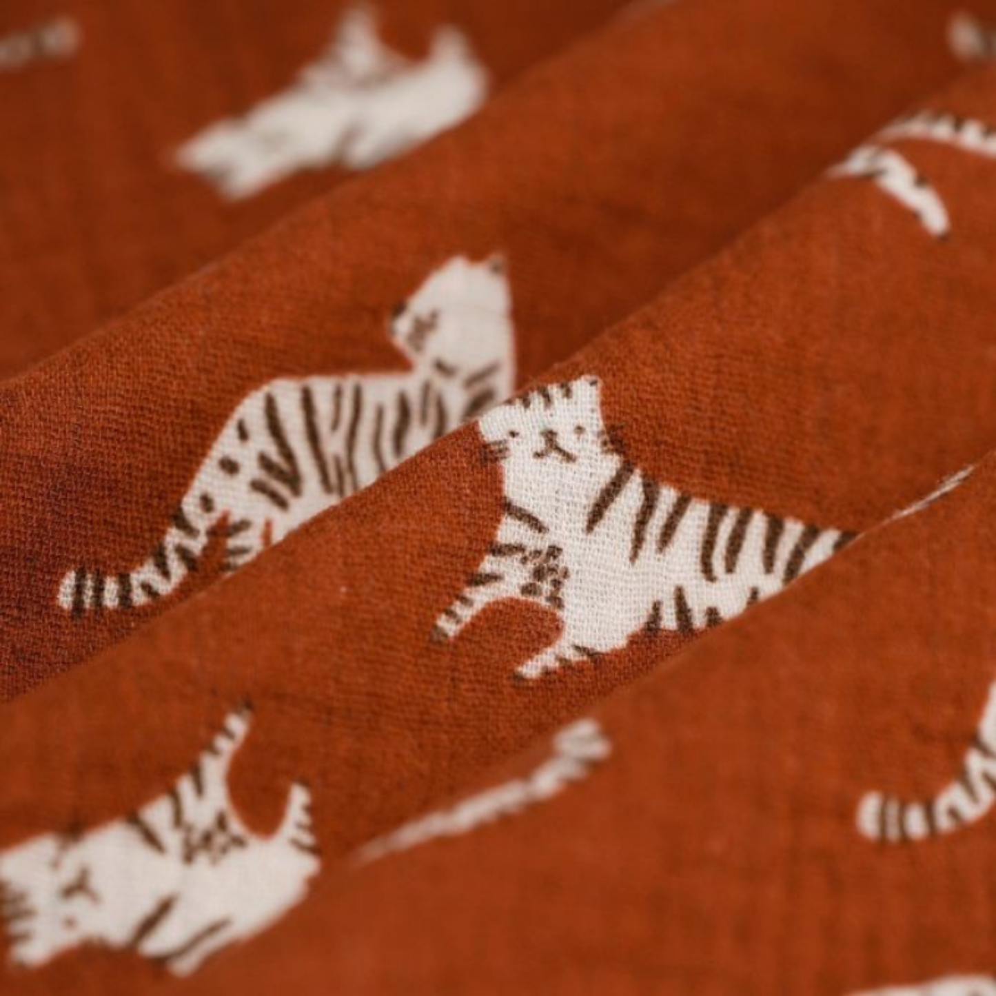 Serviette/Débarbouillette Multi-Usage - Tomette motif tigre