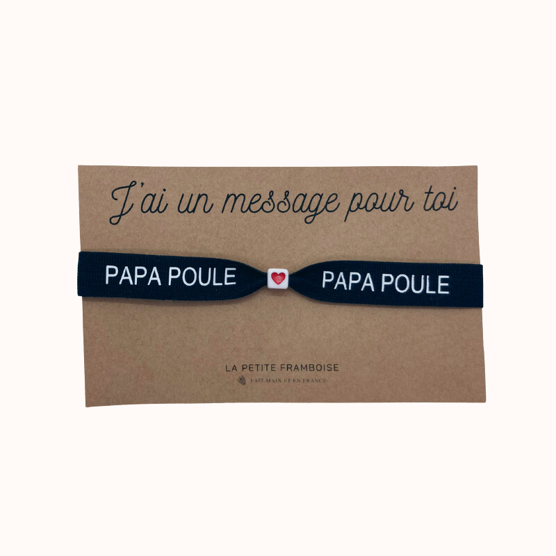 Bracelet Massage - Papa poule
