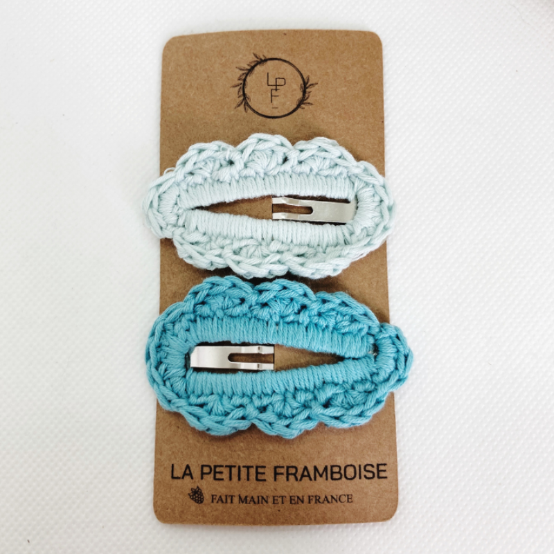 Barrette Bernadette - Bleu ciel