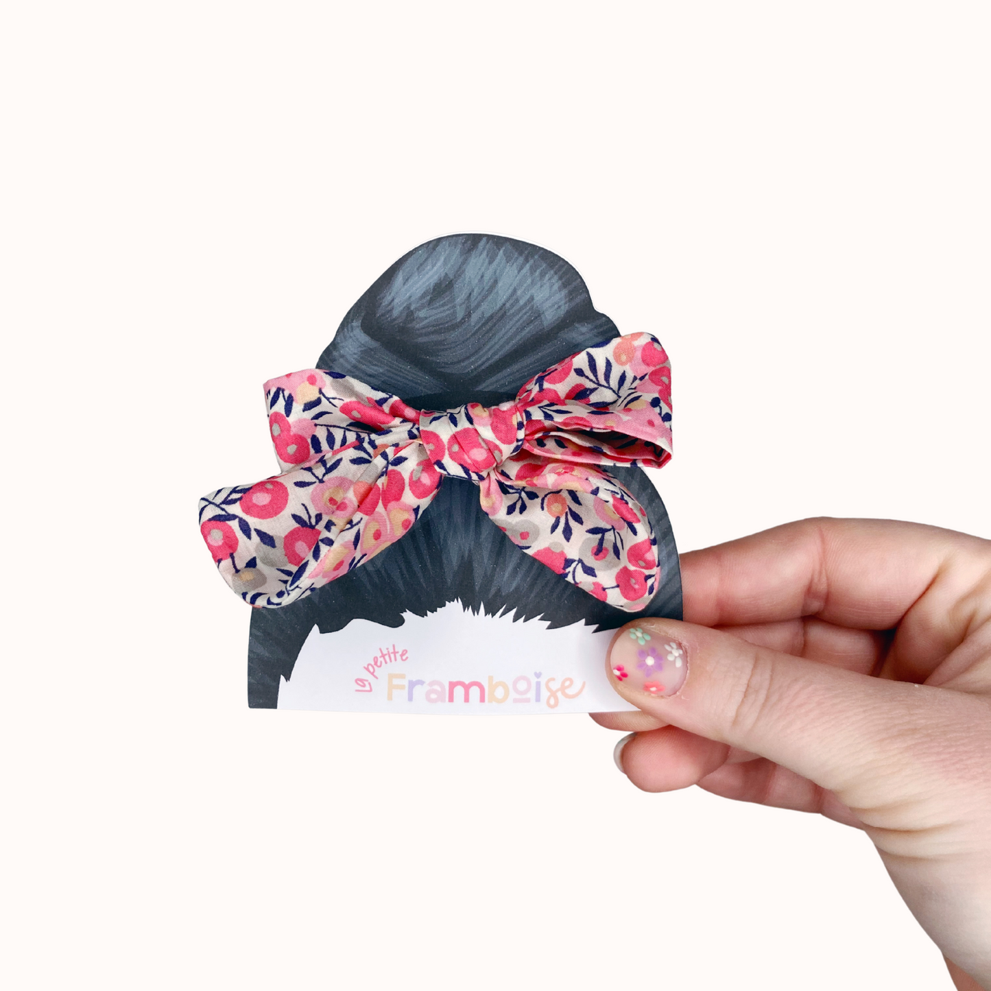 Élastique Nœud - Liberty rose