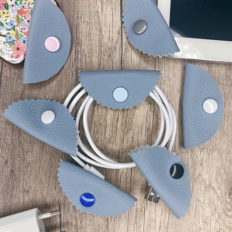 Range Câble - Bleu gris