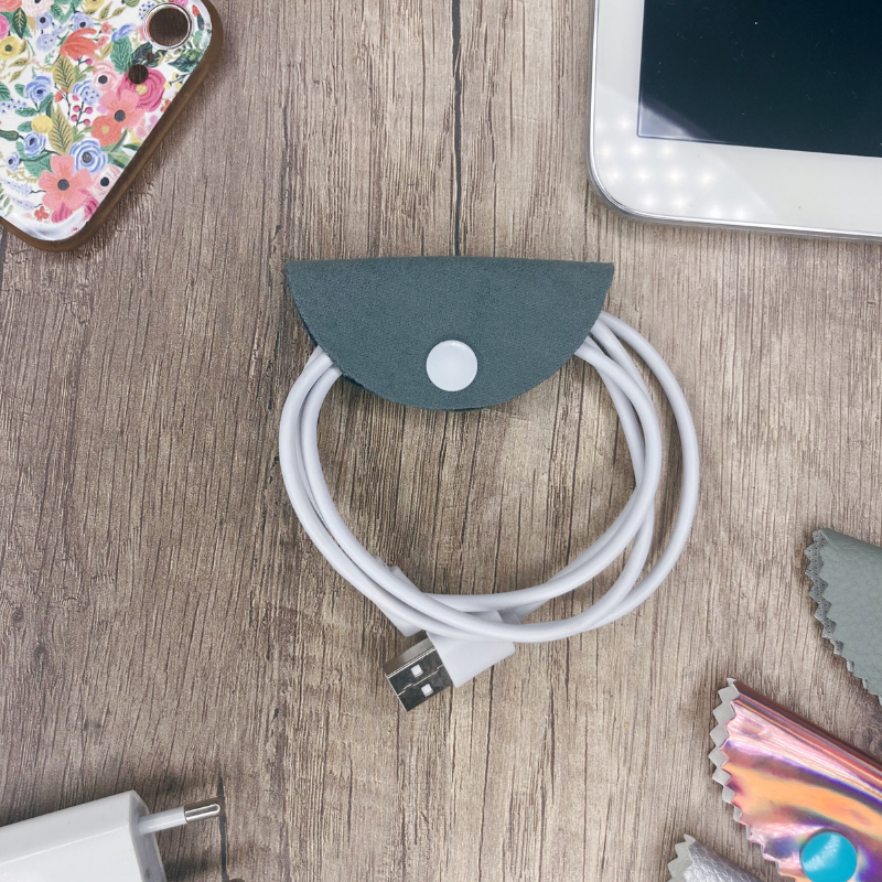 Range Câble - Vert sauge (peau de pêche) - La Petite Framboise