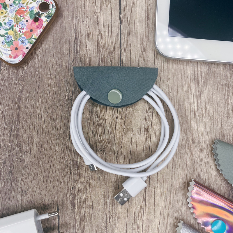 Range Câble - Vert sauge (peau de pêche) - La Petite Framboise