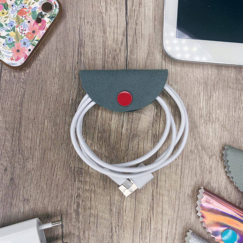 Range Câble - Vert sauge (peau de pêche) - La Petite Framboise