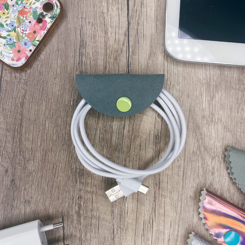 Range Câble - Vert sauge (peau de pêche) - La Petite Framboise