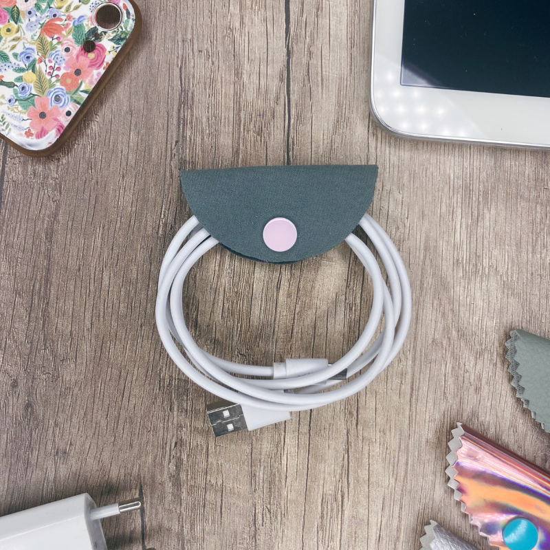 Range Câble - Vert sauge (peau de pêche) - La Petite Framboise