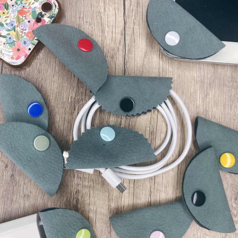 Range Câble - Vert sauge (peau de pêche) - La Petite Framboise