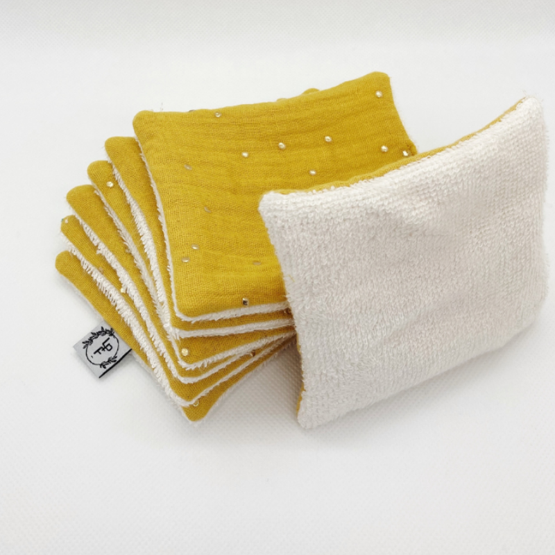 Semainier de Cotons Lavables – SUR COMMANDE
