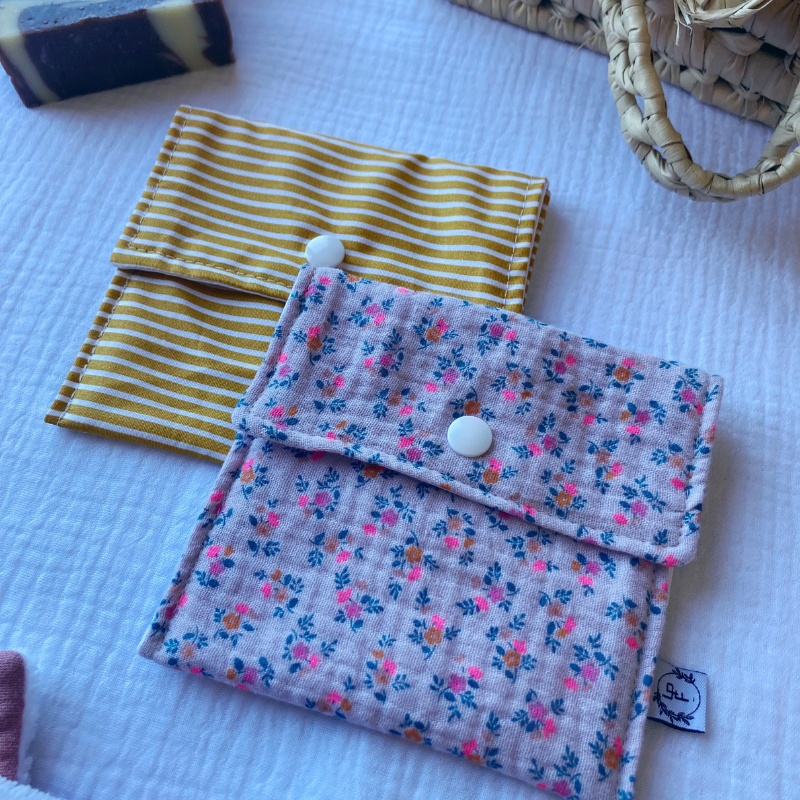 Pochette à Savon Imperméable – Violine à fleur