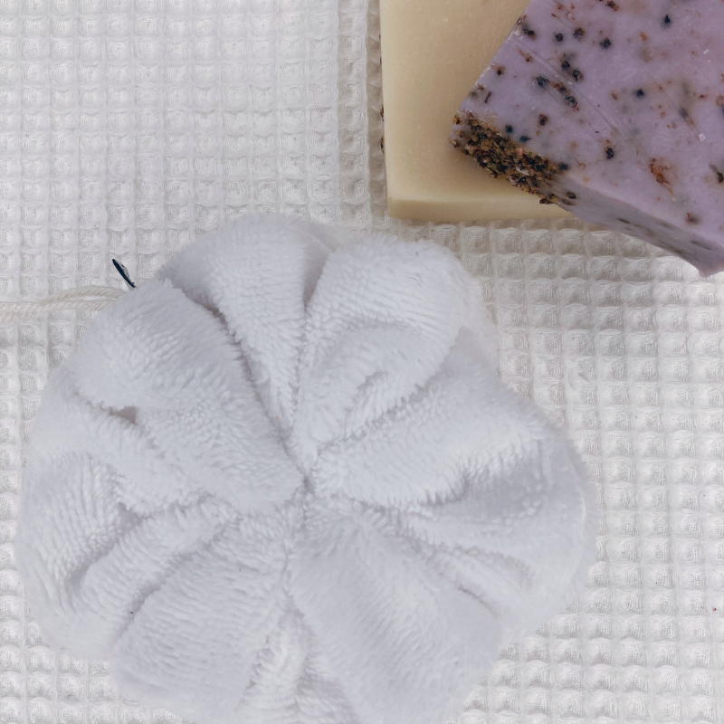Fleur de douche - Blanc