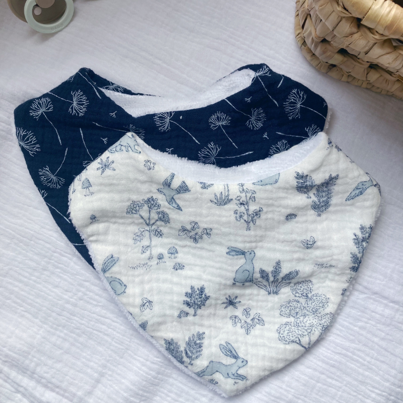 Bavoir Bandana - SUR COMMANDE