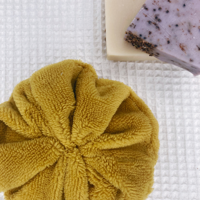 Fleur de douche - Jaune Moutarde