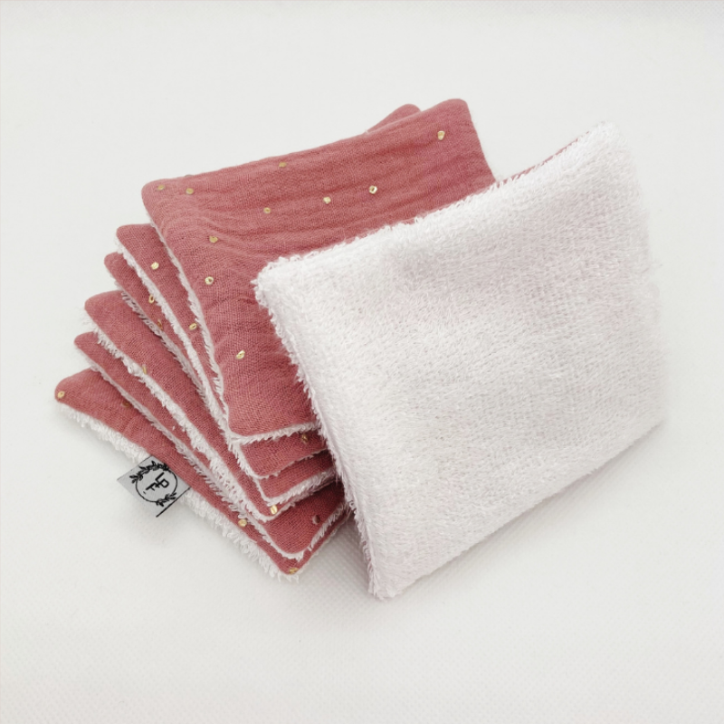 Semainier de Cotons Lavables – SUR COMMANDE