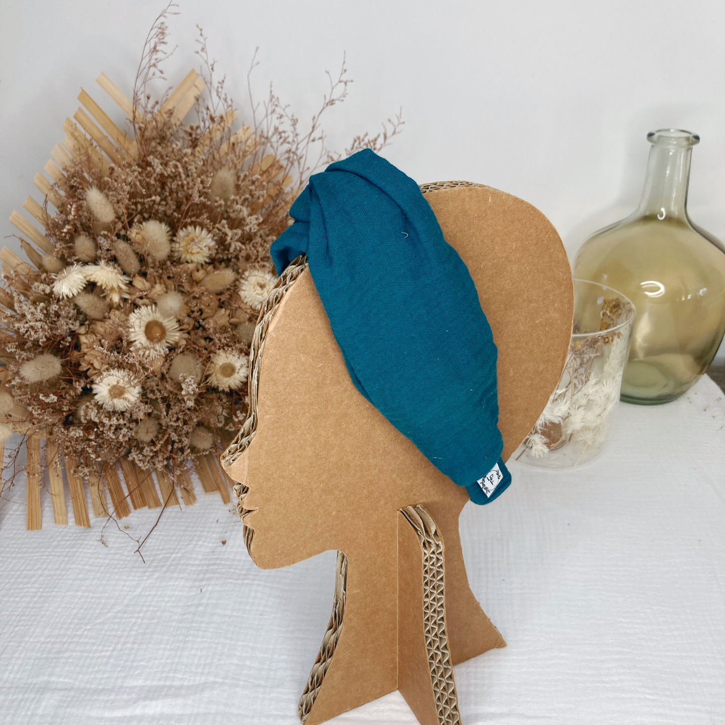 Headband twist enfant - Pétrole